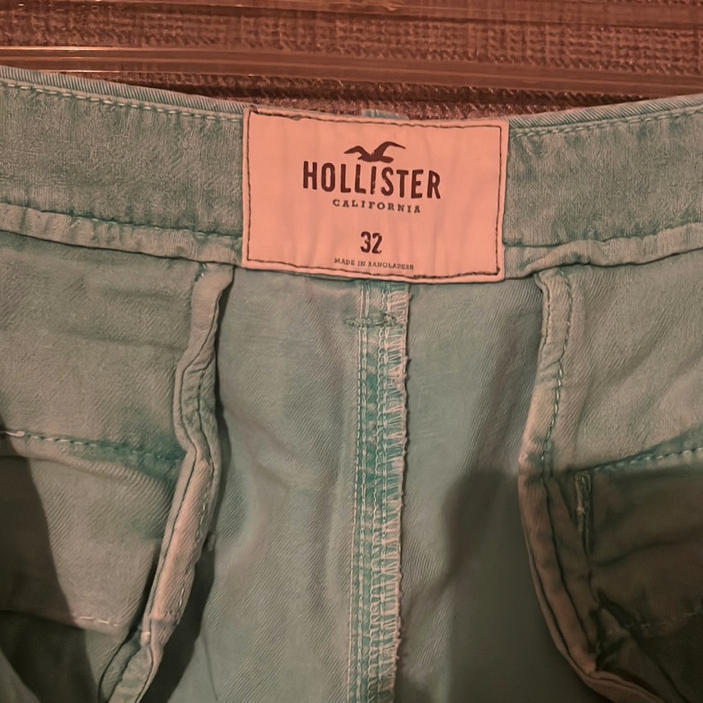 Mint/sea green walking shorts